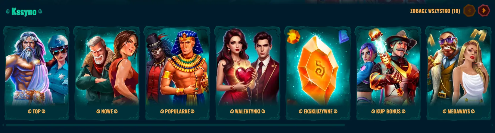 Najpopularniejsze automaty do gry i topowe sloty w Spinanga