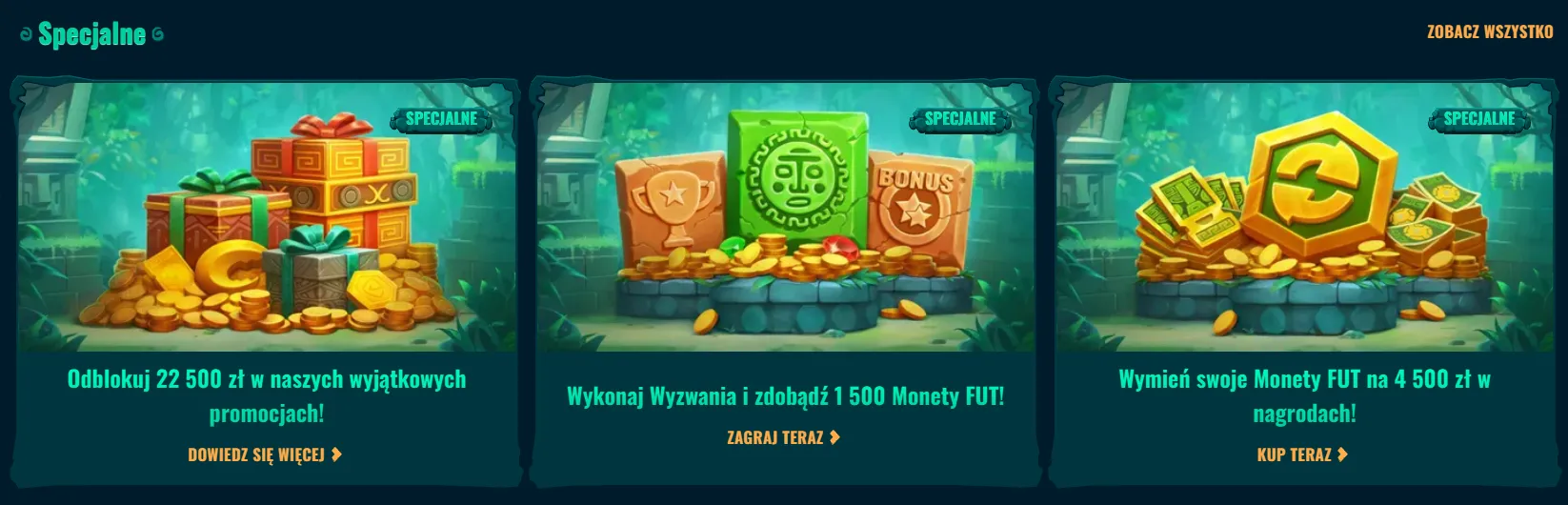 Sekcja Specjalne w Spinanga: Promocje, Wyzwania i Sklep z nagrodami